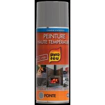 Peinture thermique en aérosol coloris fonte 500 ml - PYROFEU